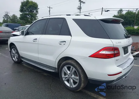 2015 Mercedes-Benz Ml 350 из США, поврежденный, VIN 4JGDA5JB4FA603561